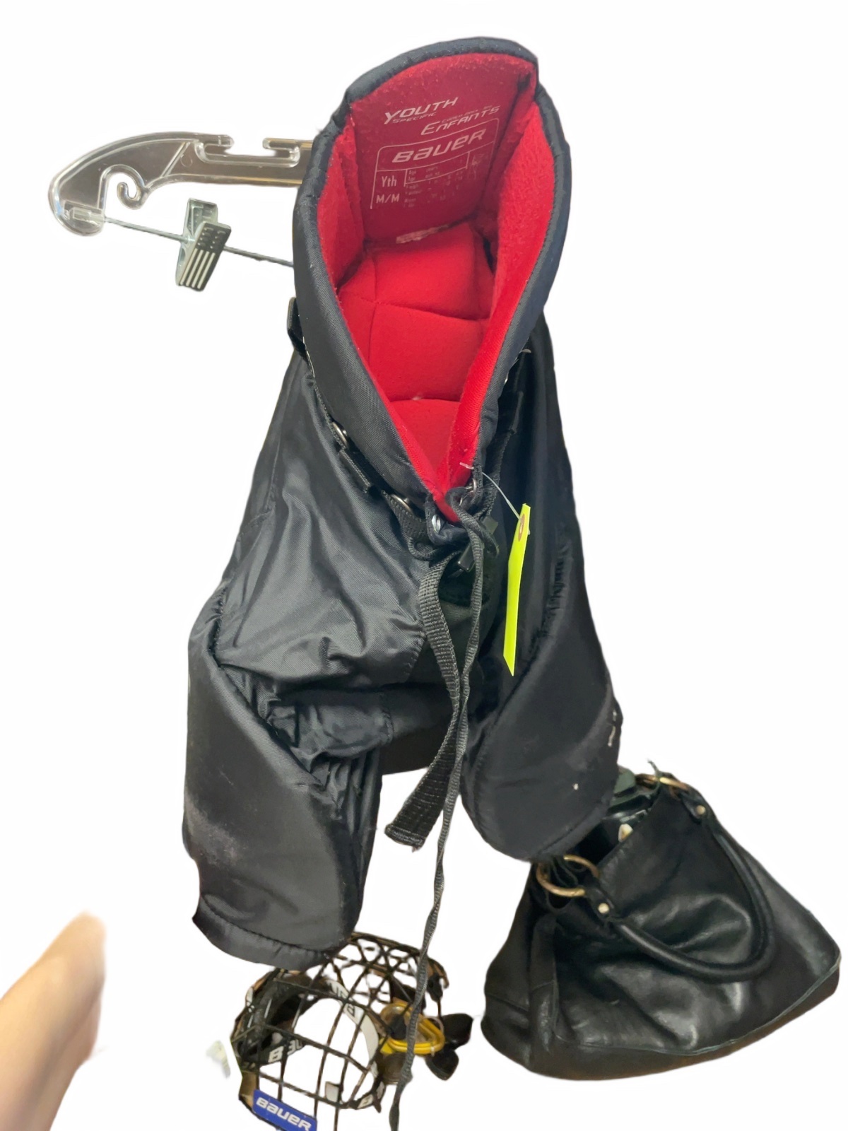 Bauer Junior Medium Hockey Pants - Black