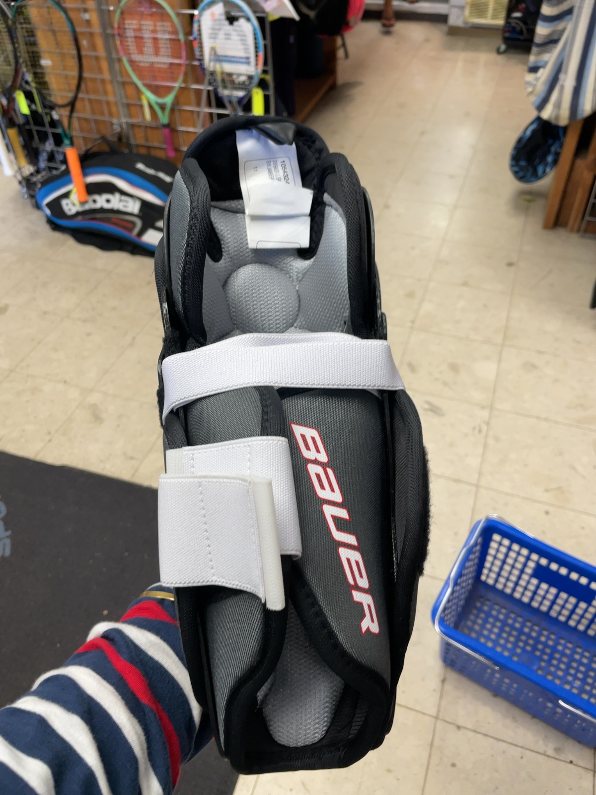 Bauer Lil Sport 11" Hockey Shin Pads