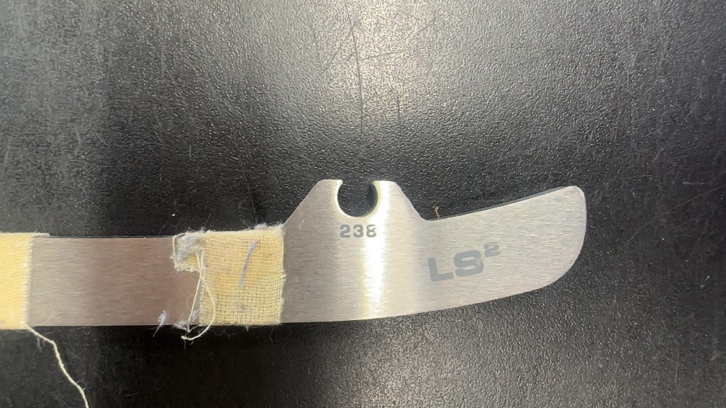 Bauer LS2 Steel Skate Runner Used 238