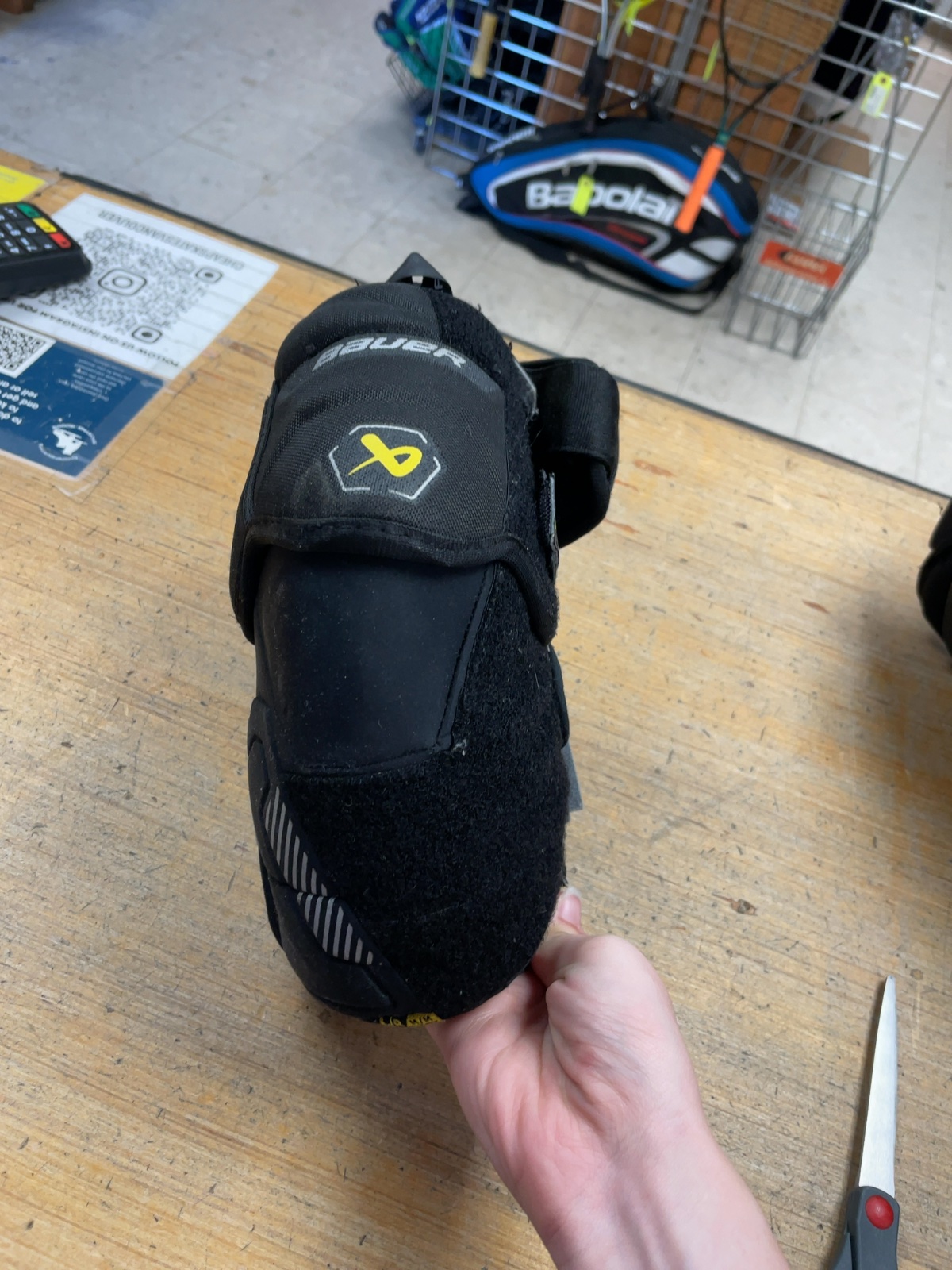 Bauer M5 Pro JR Medium Hockey Elbow Pads
