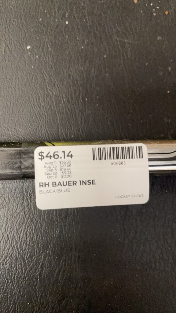 Bauer Nexus 1N SE Right Hand Hockey Stick