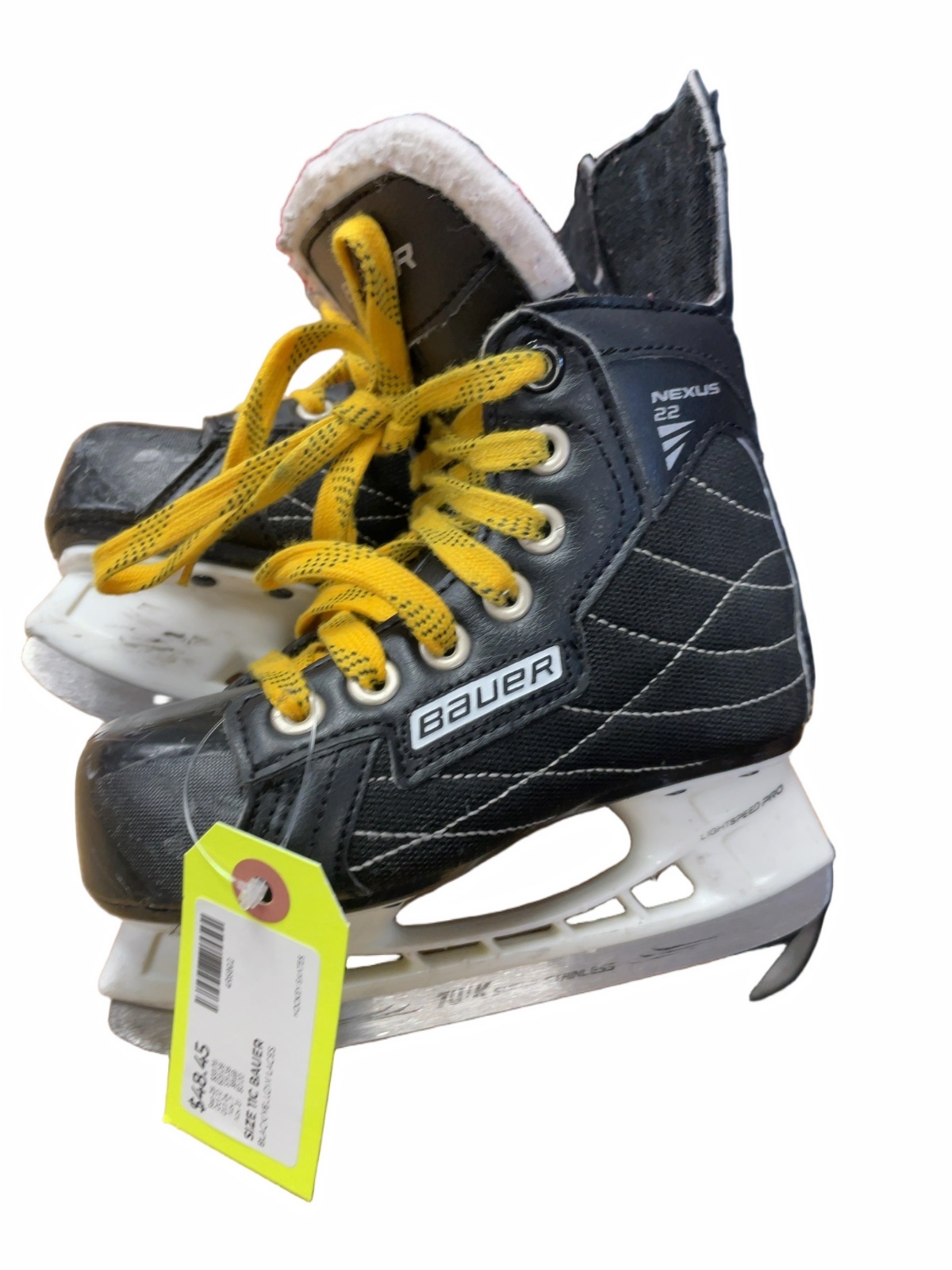 Bauer Nexus 22 Size 11C Hockey Skates - image 1