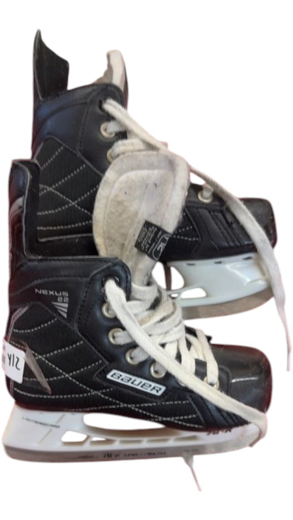 Bauer Nexus 22 Youth Hockey Skates - Used - Size Y12 - image 1