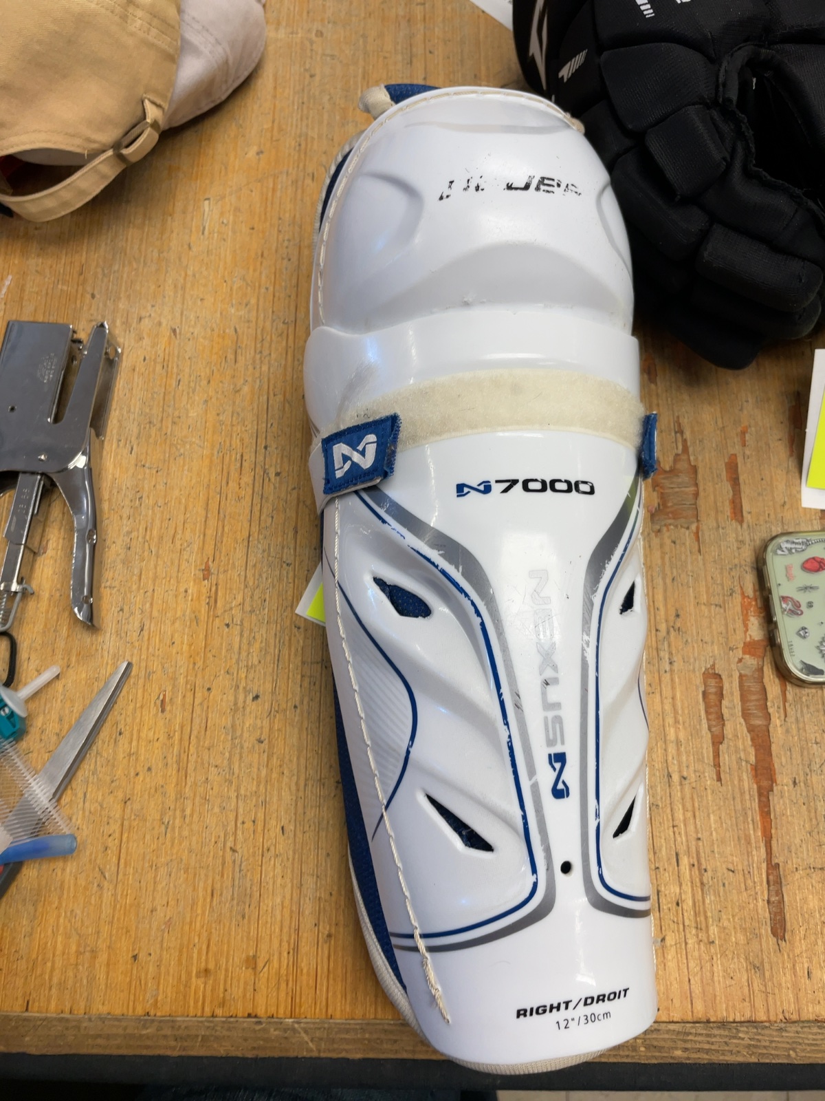 Bauer Nexus N7000 12" Hockey Shin Pads