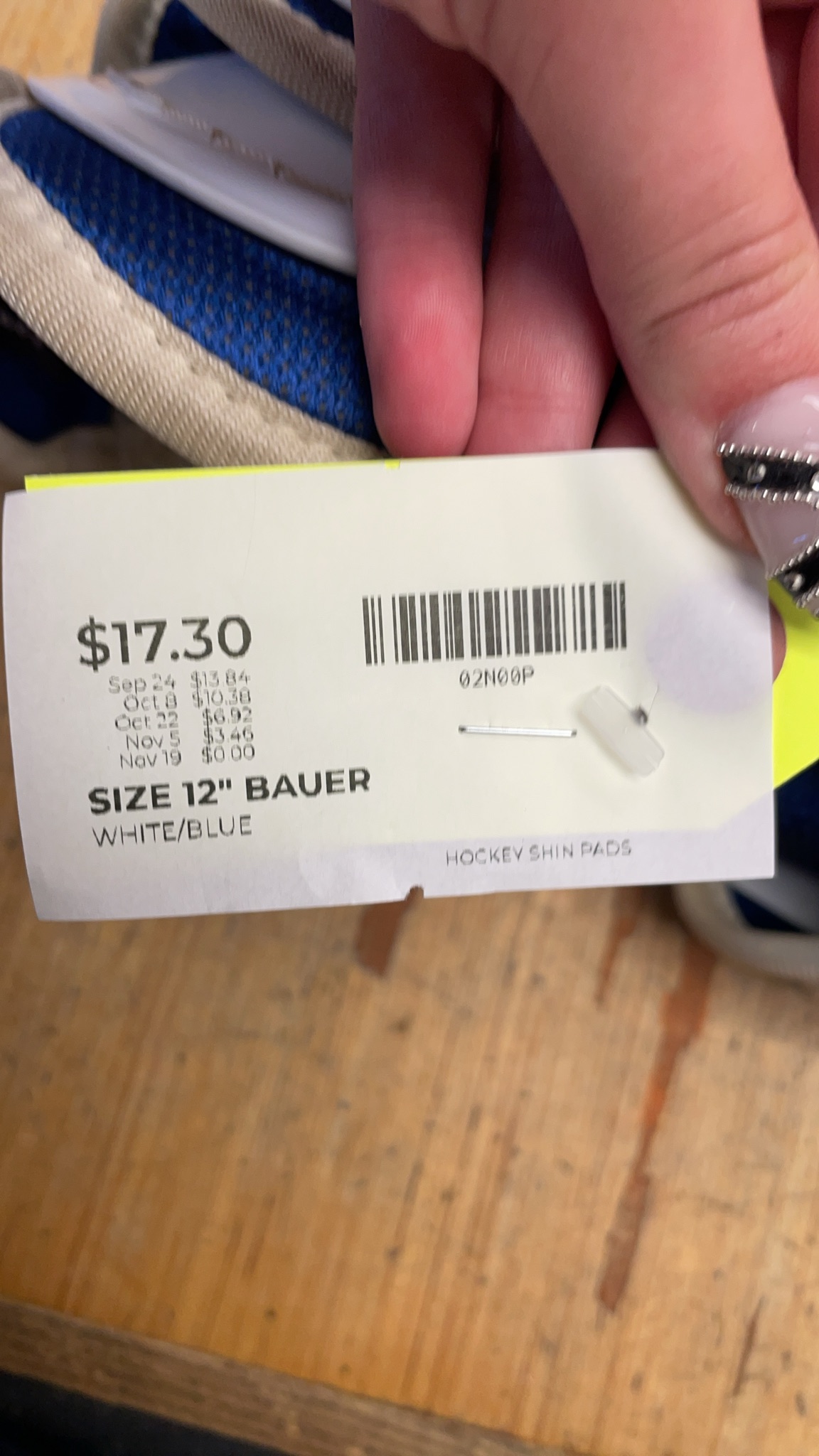 Bauer Nexus N7000 12" Hockey Shin Pads