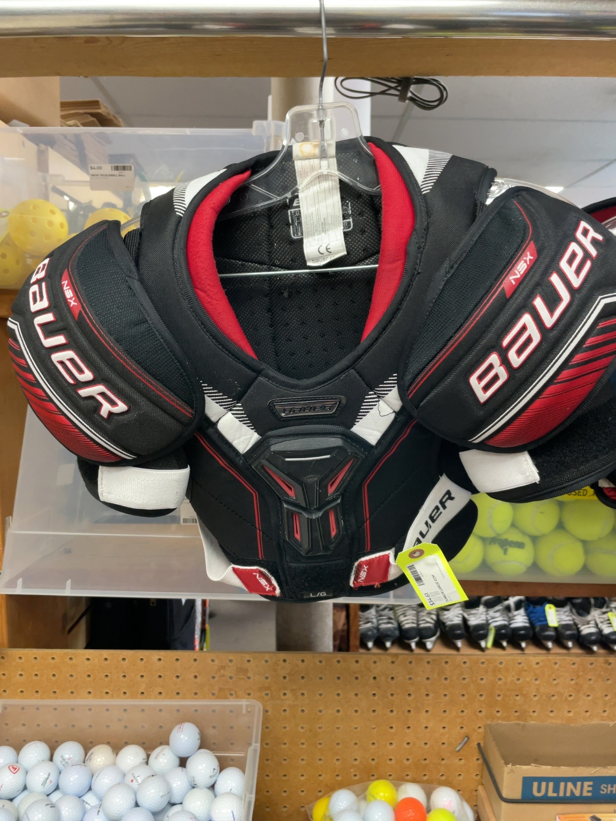 Bauer NSX Junior Large Hockey Shoulder Pads