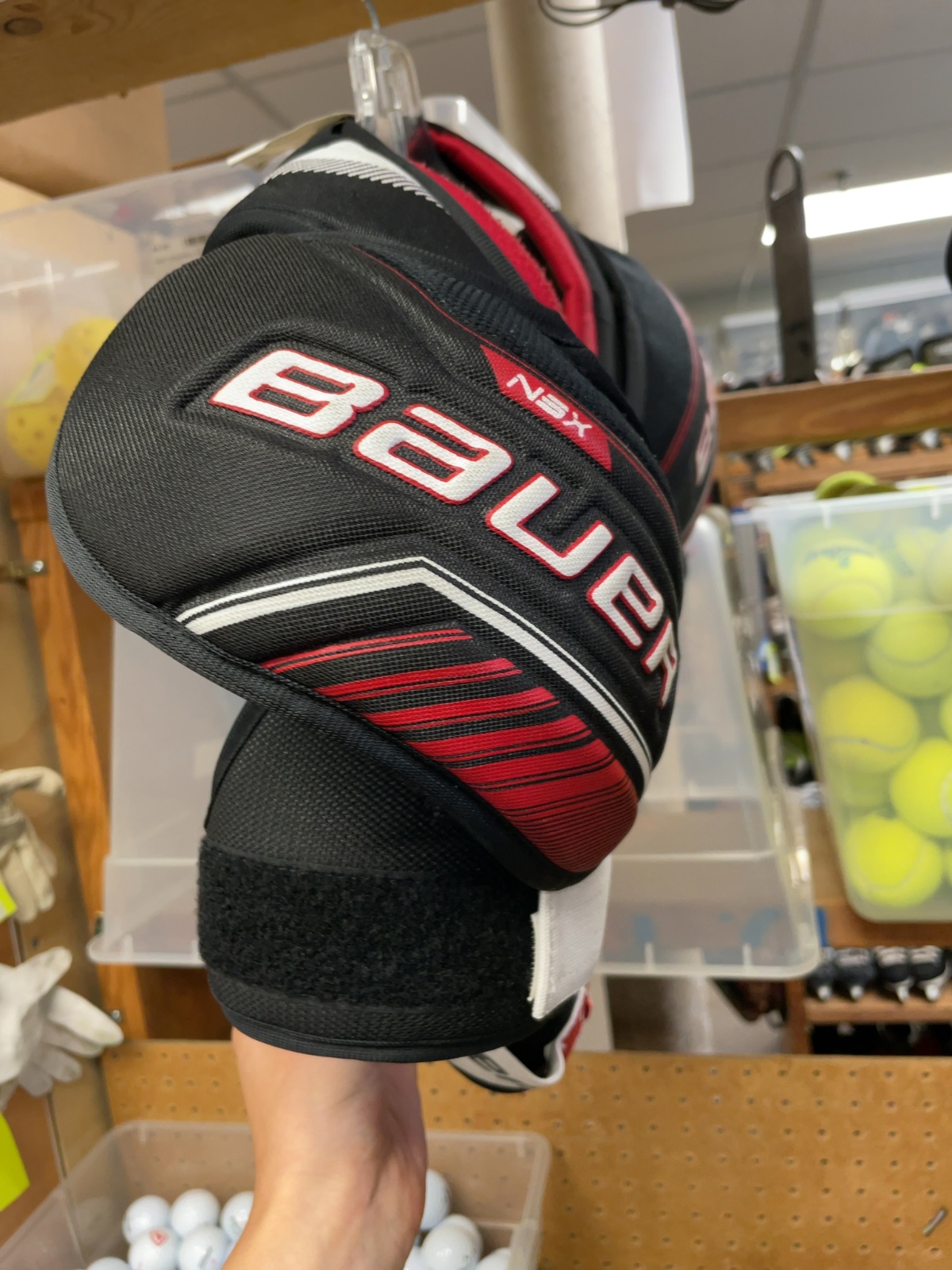 Bauer NSX Junior Large Hockey Shoulder Pads