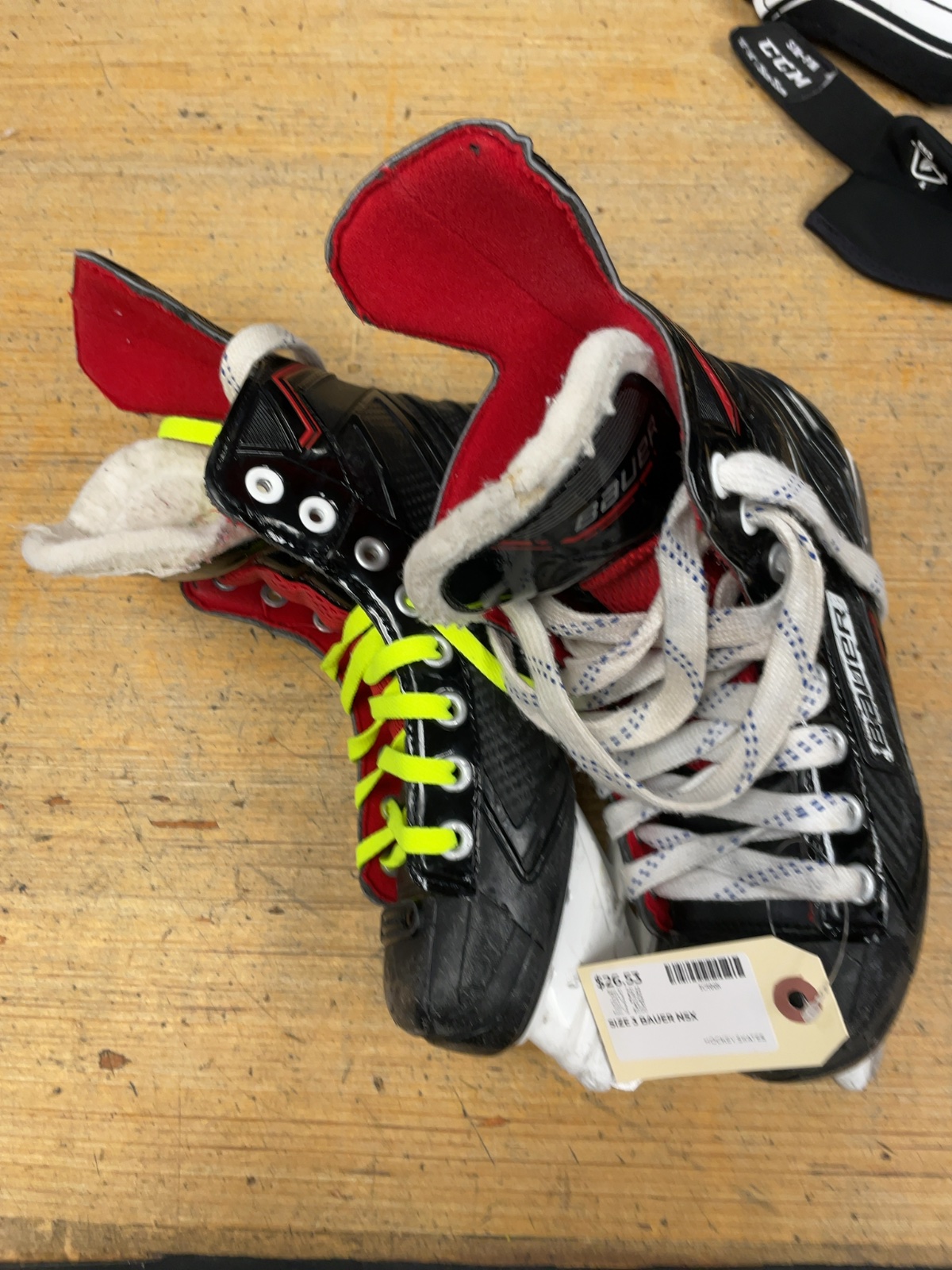 Bauer NSX Size 3 Hockey Skates