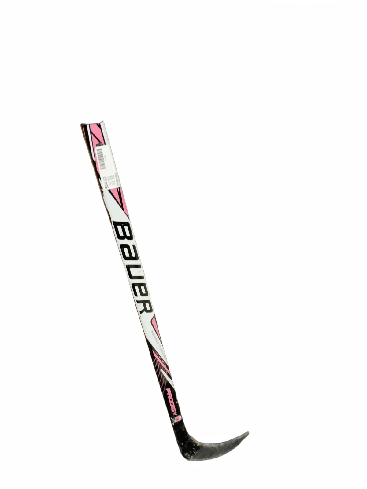 Bauer Prodigy RH Hockey Stick Black/Pink - image 1