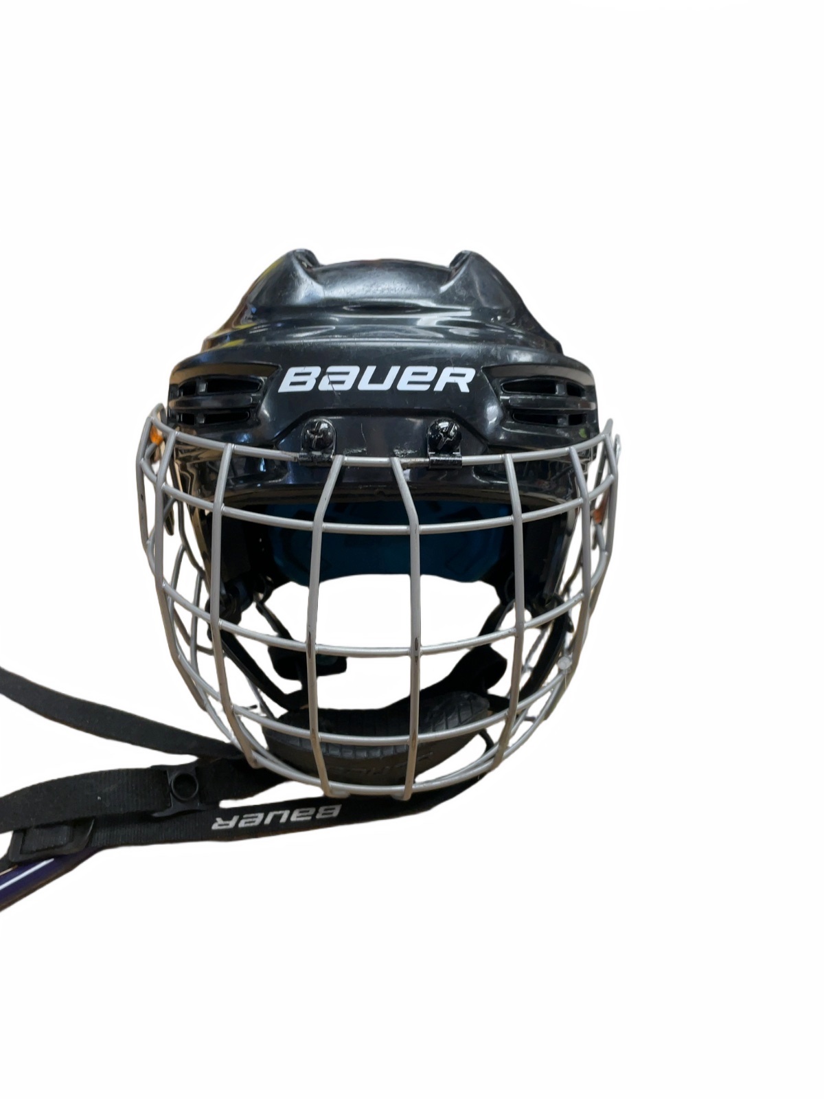 Bauer Prodigy Youth Hockey Helmet with Cage - Black - image 1