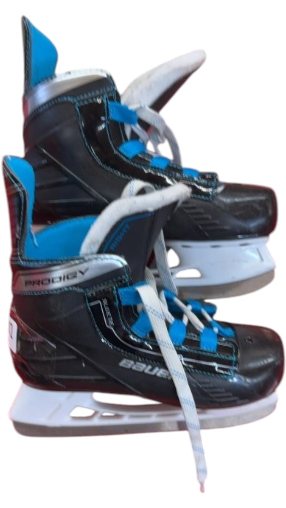 Bauer Prodigy Youth Hockey Skates Used Size 12 - image 1