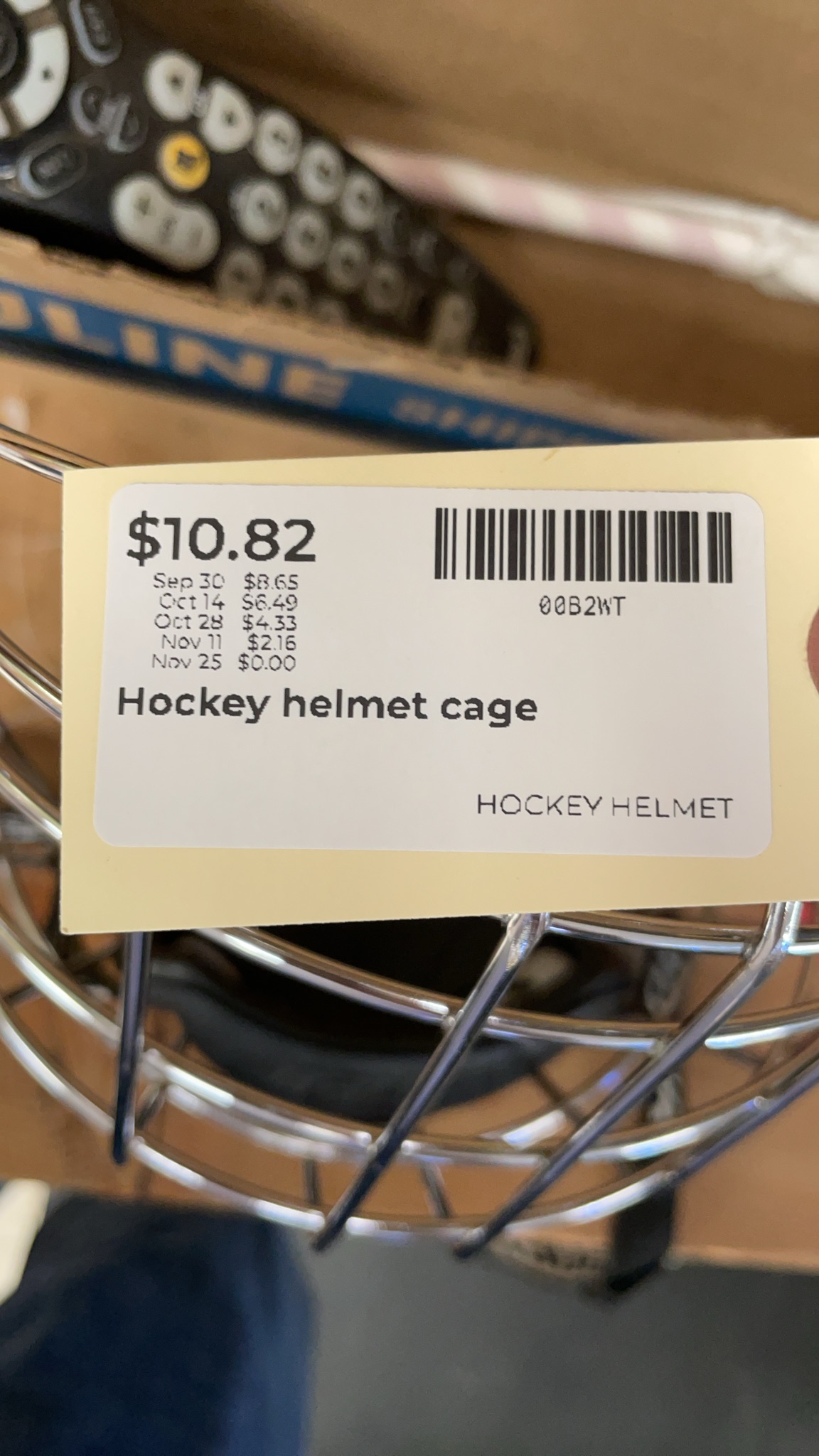 Bauer RBE III M/M Hockey Helmet Cage