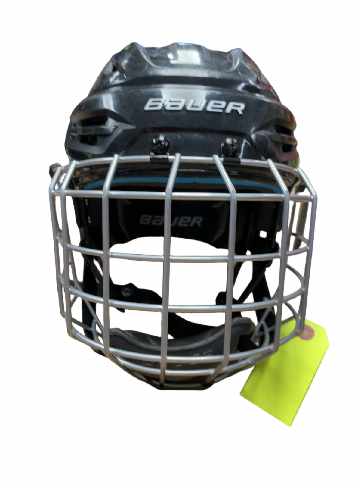 Bauer RE-AKT 55 S/P 52-57cm Black Hockey Helmet with Cage - image 1