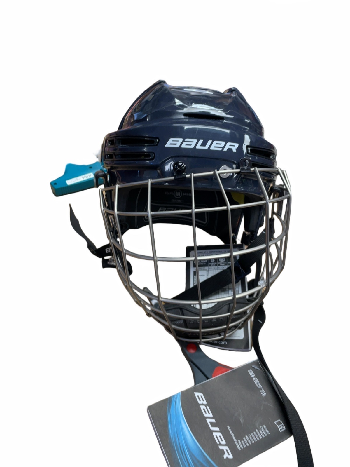 Bauer RE-AKT 75 Size M (54.5-59cm) Hockey Helmet with Cage