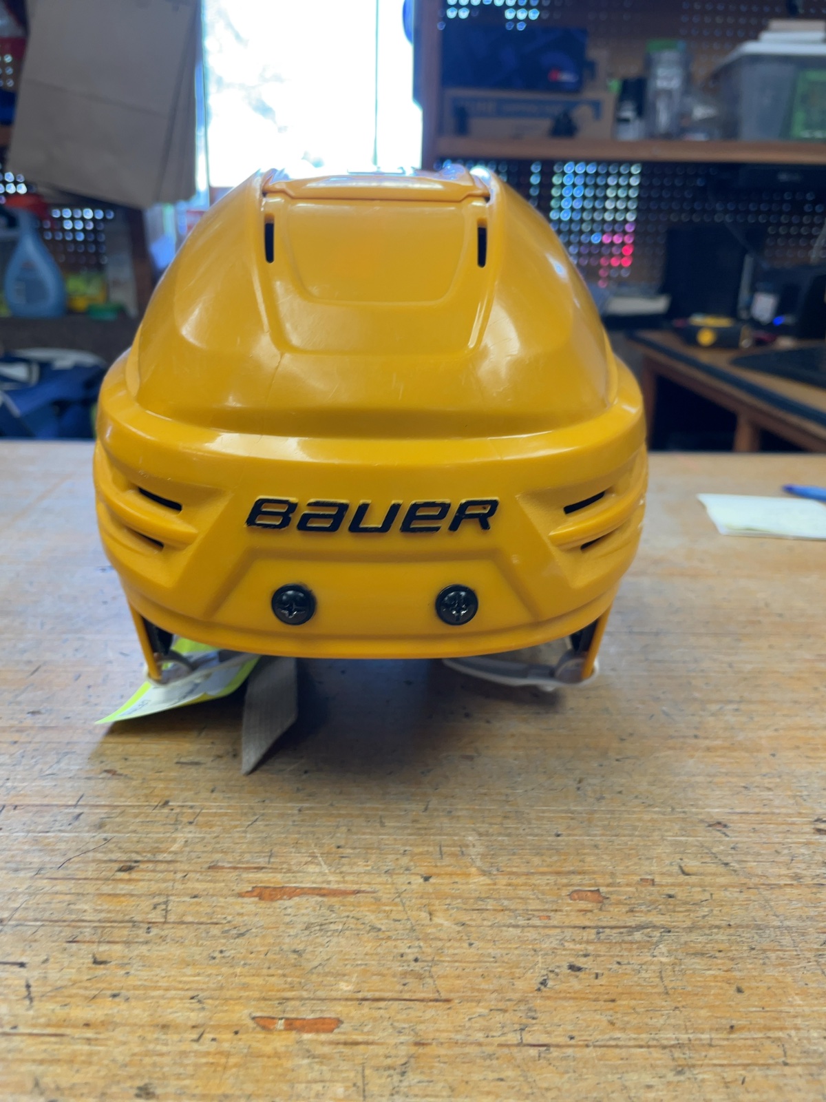 Bauer RE-AKT 85 Hockey Helmet - Yellow - Small