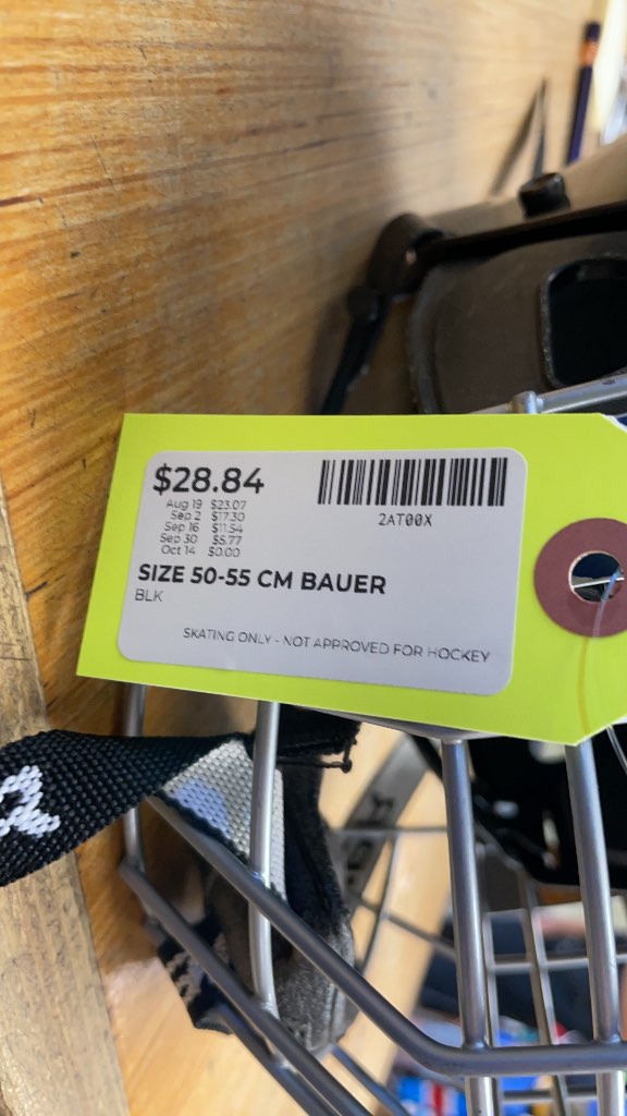 Bauer Skating Helmet with Cage
