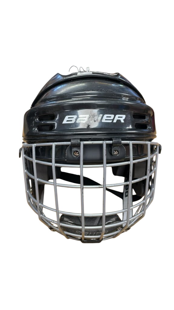Bauer Skating Helmet with Cage - Black - Size 50-55 CM - image 1