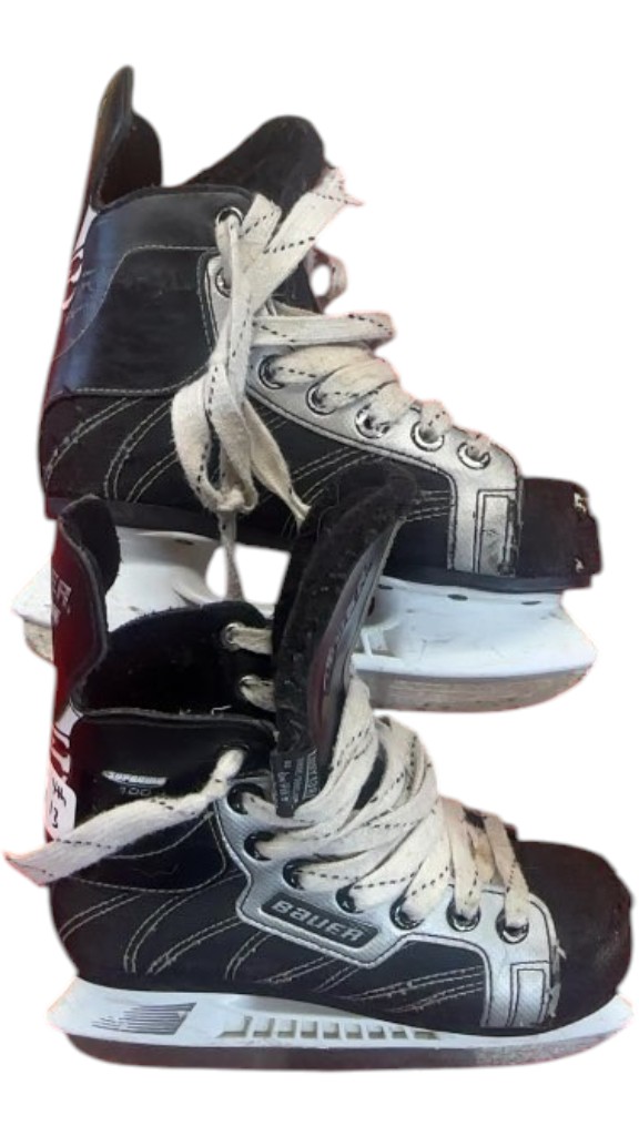 Bauer Supreme 100 Hockey Skates Youth Size 13Y Used - image 1