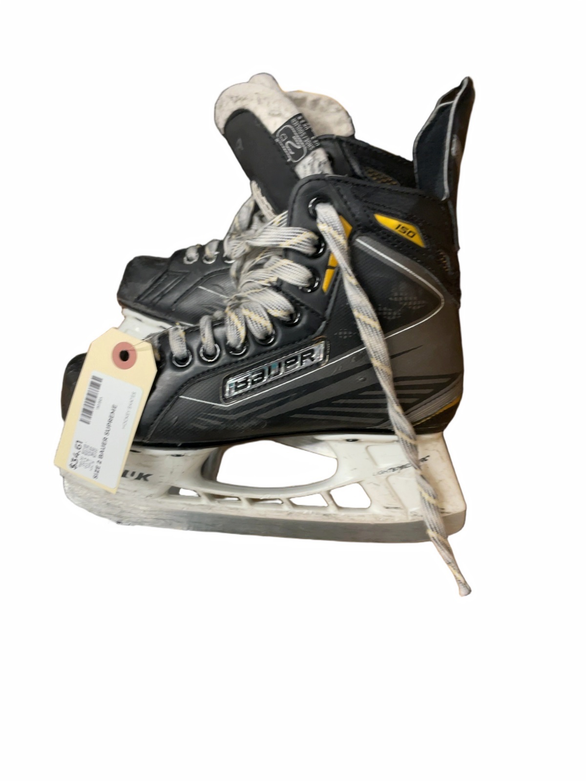 Bauer Supreme 150 Size 2D Hockey Skates - image 1