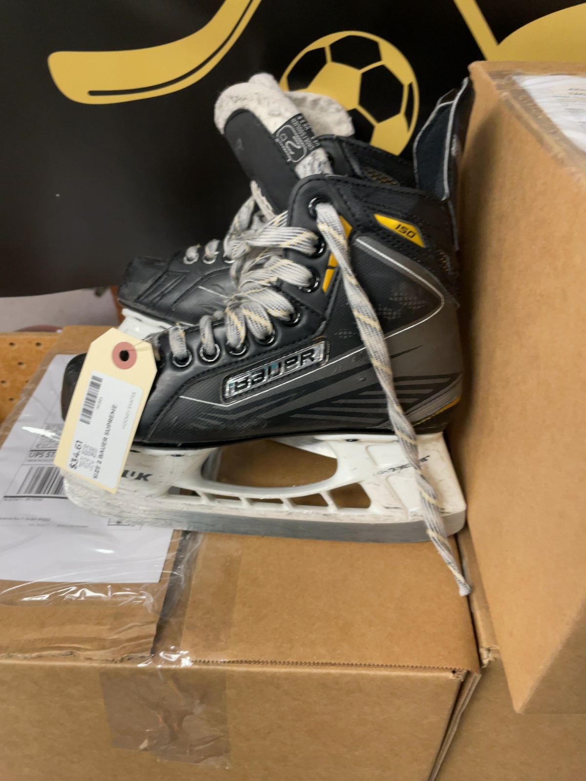 Bauer Supreme 150 Size 2D Hockey Skates