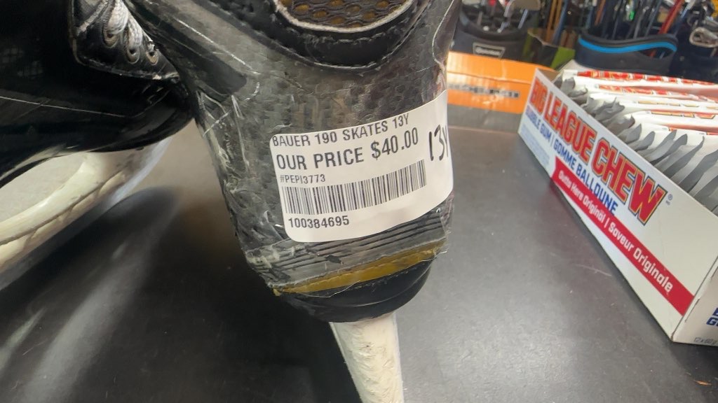 Bauer Supreme 190 Youth Hockey Skates - Size 13Y