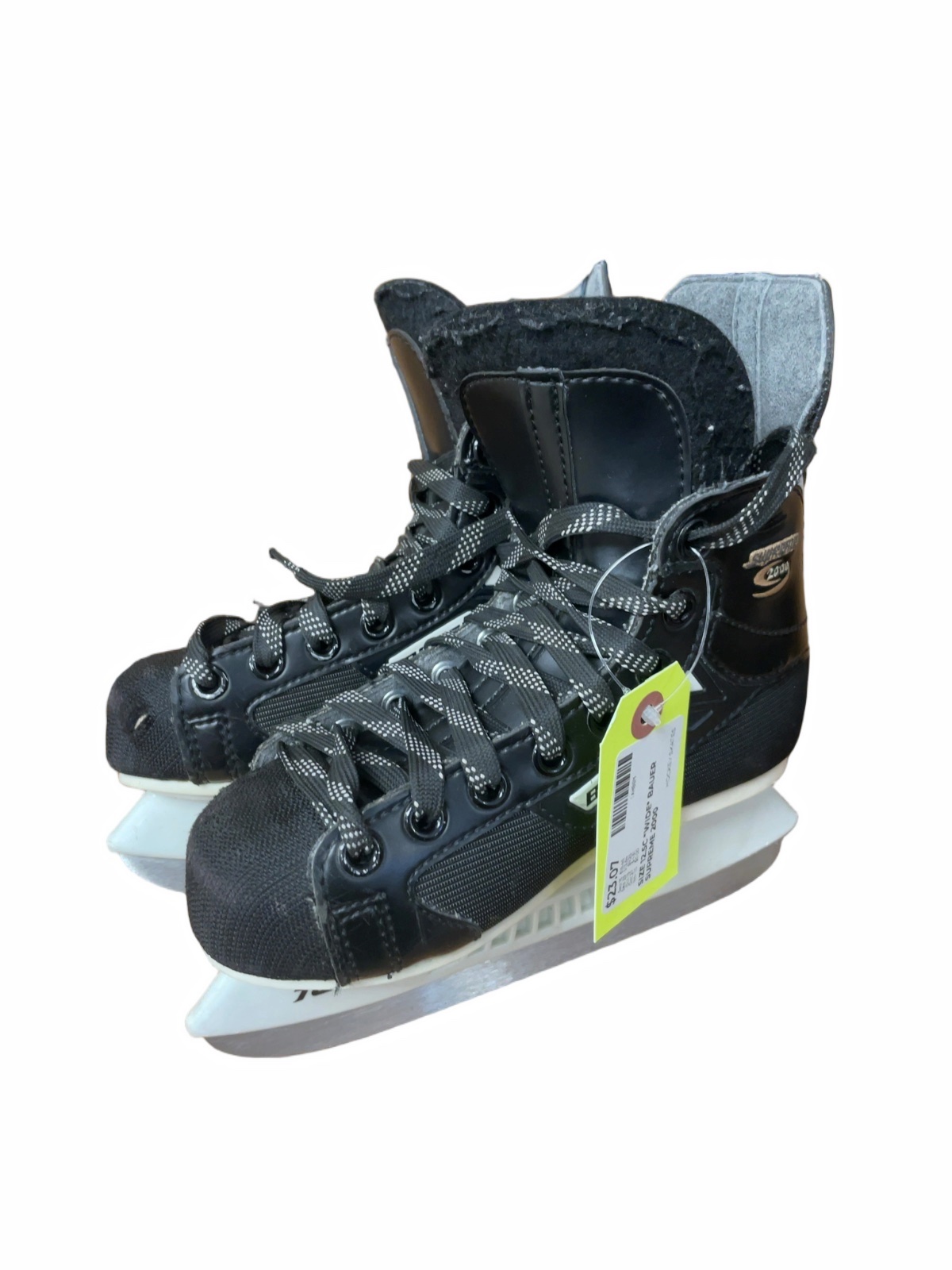Bauer Supreme 2000 Size 12.5C Wide Hockey Skates - image 1