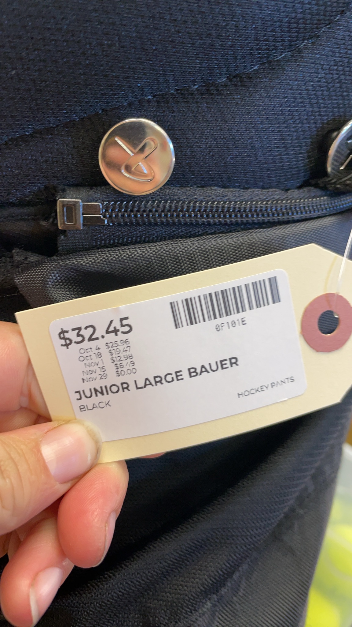 Bauer Supreme 3S Junior Large Hockey Pants
