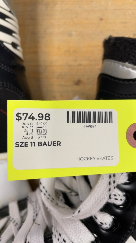 Bauer Supreme Custom Hockey Skates - Size 11