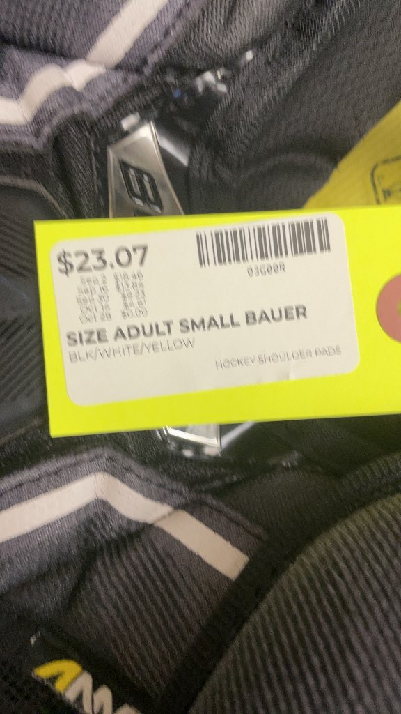 Bauer Supreme Hockey Shoulder Pads - Adult Small