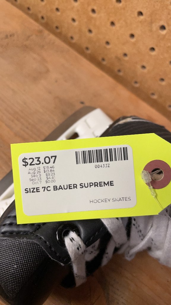Bauer Supreme Hockey Skates Size 7C