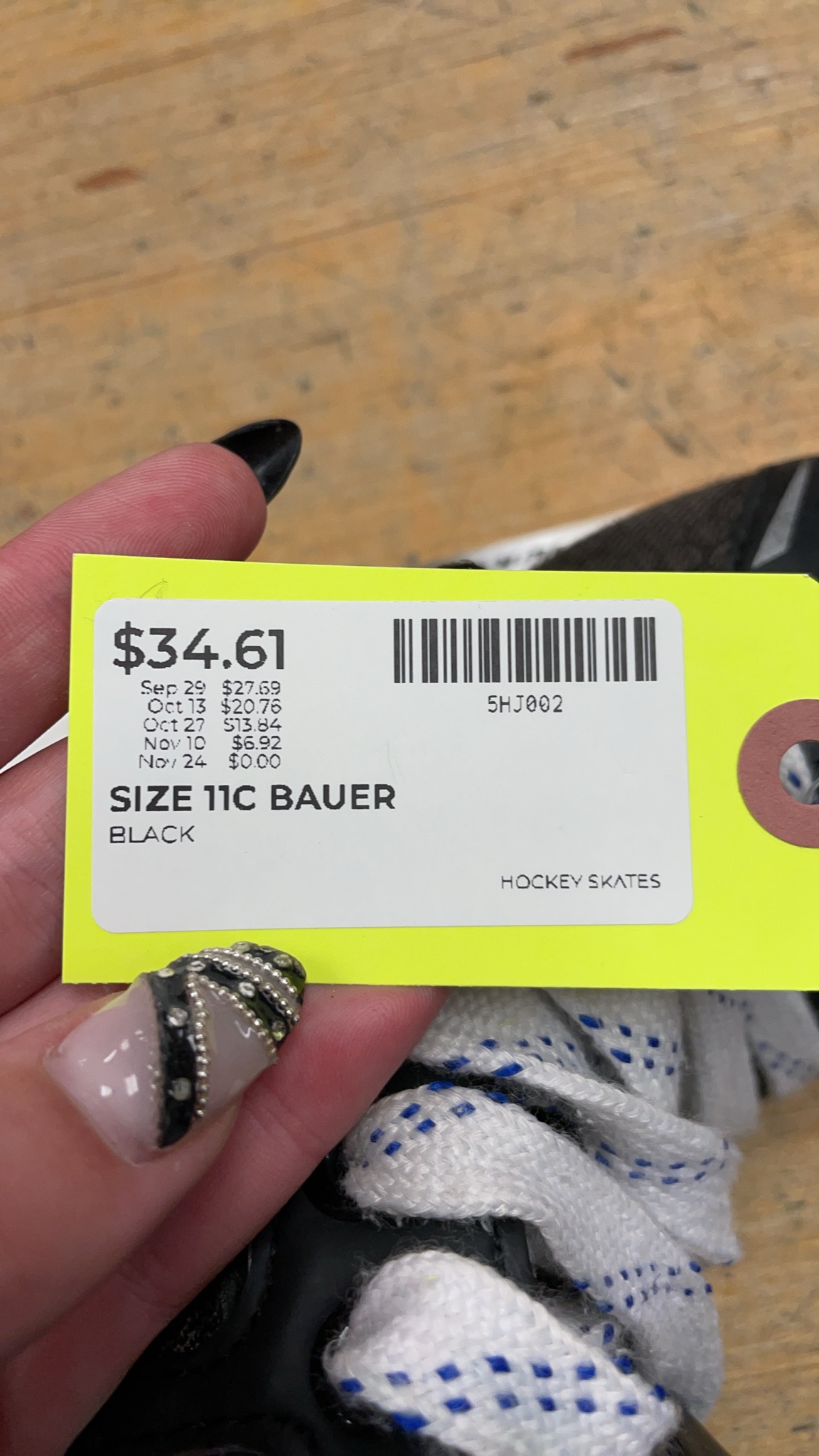 Bauer Supreme One.4 Size 11C Hockey Skates