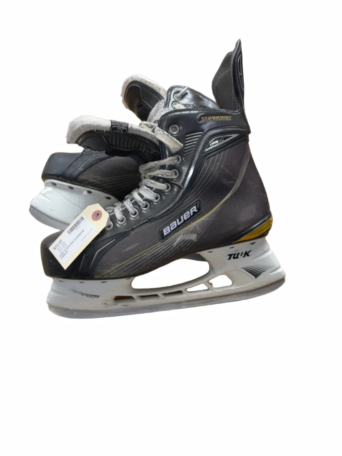 Bauer Supreme One70 Size 12D Hockey Skates - image 1