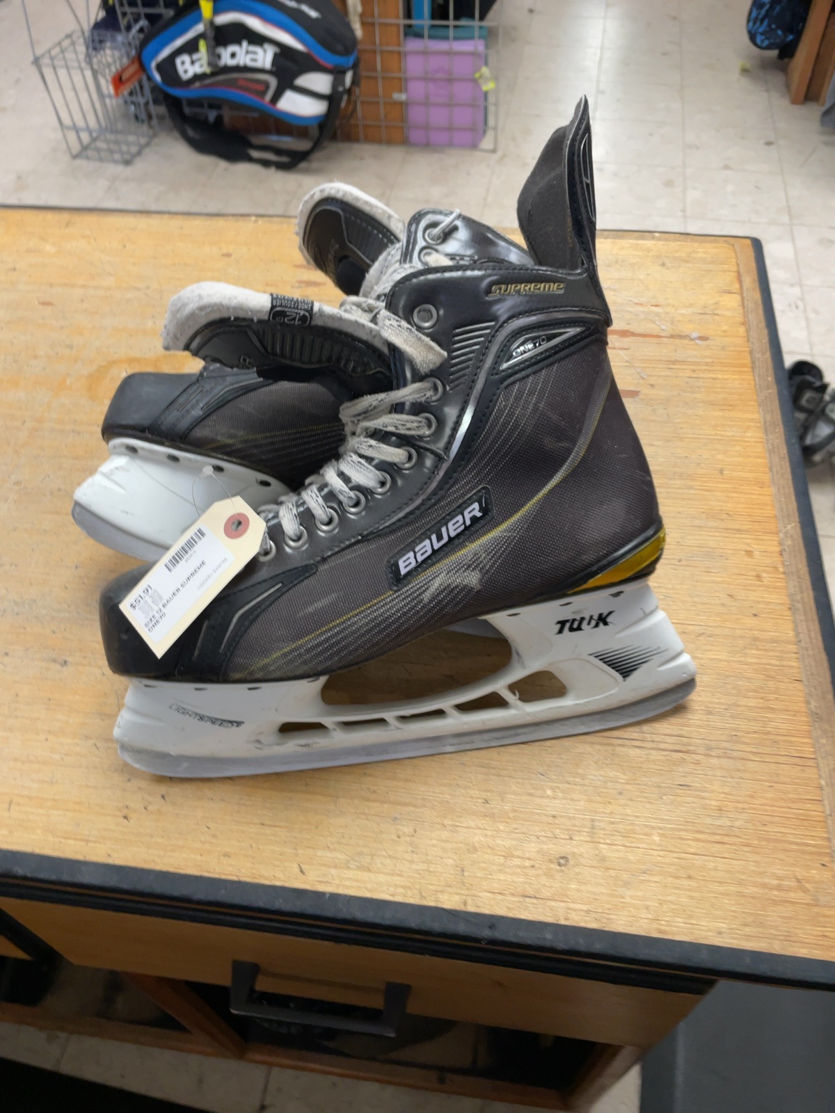 Bauer Supreme One70 Size 12D Hockey Skates