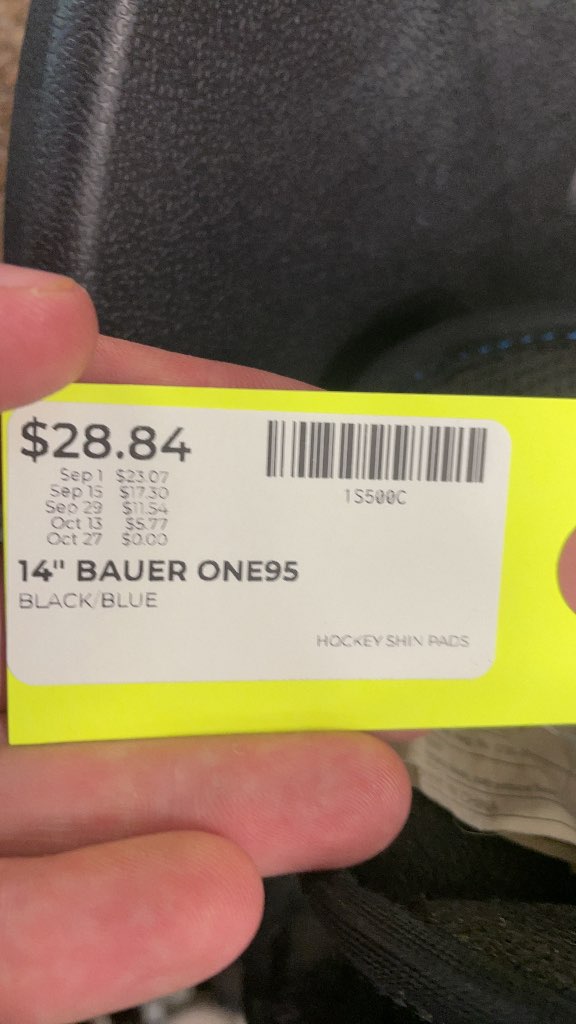 Bauer Supreme One95 Hockey Shin Pads - 14"