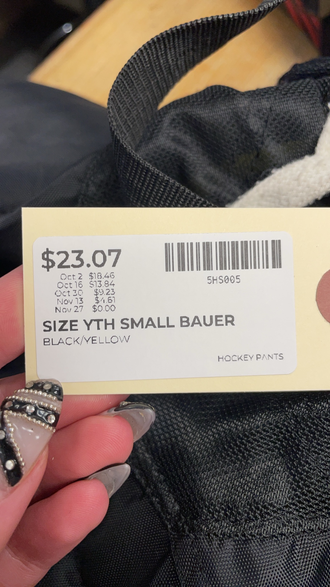 Bauer Supreme UltraSonic YTH Small Hockey Pants