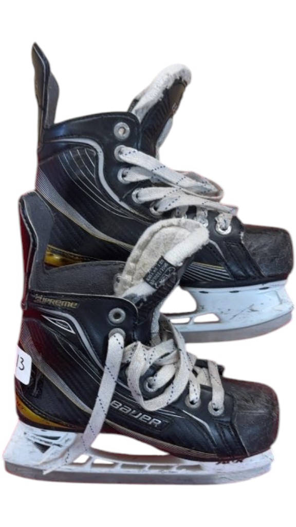 Bauer Supreme Youth Ice Hockey Skates Used Size 13Y - image 1