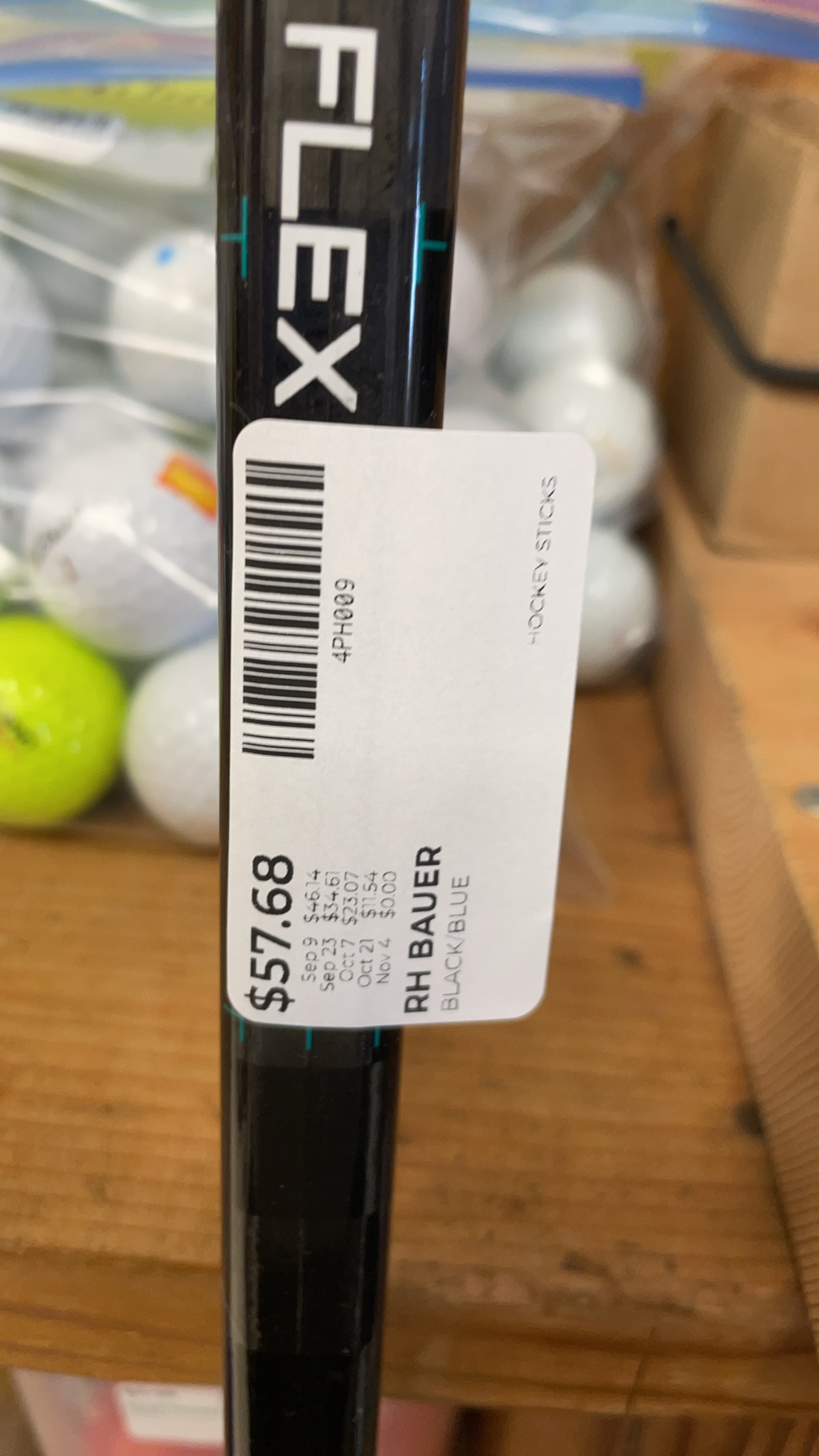 Bauer Twitch P92 65 Flex RH Hockey Stick