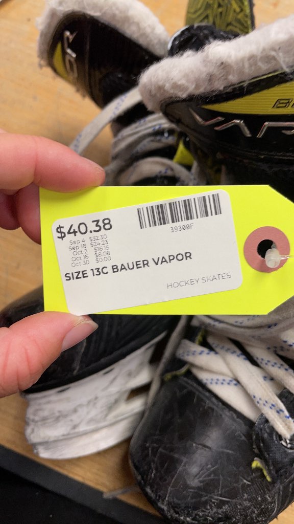 Bauer Vapor Hockey Skates - Size 13C