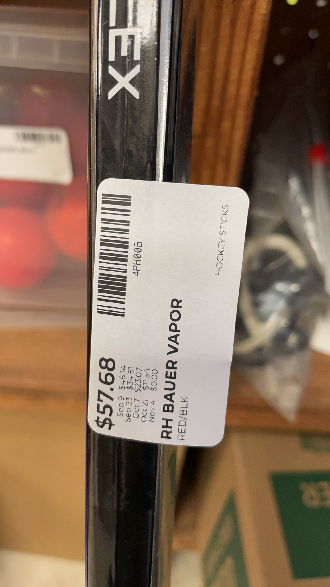 Bauer Vapor Hyperlite 2 Hockey Stick - RH