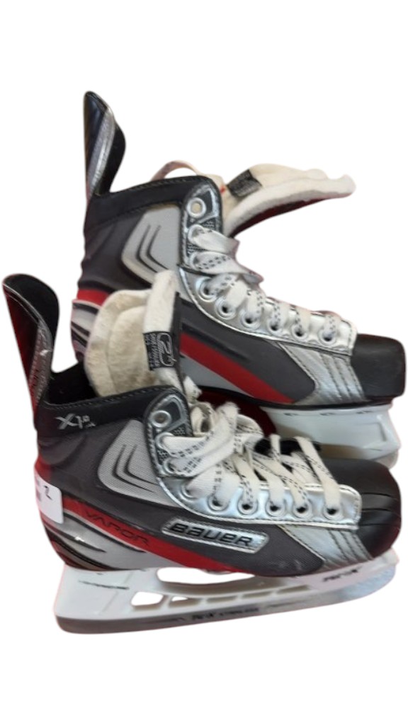 Bauer Vapor X1.0 Ice Hockey Skates Used Size 2R - image 1