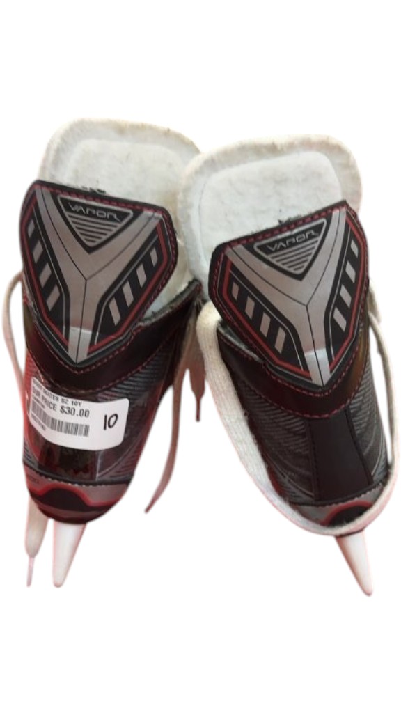 Bauer Vapor X200 Youth Ice Hockey Skates Used Size 10Y - image 1