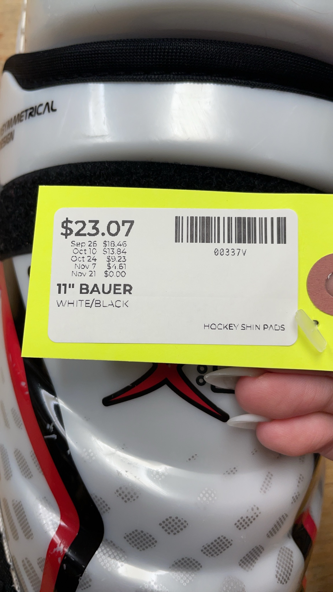 Bauer Vapor X:30 11" Hockey Shin Pads