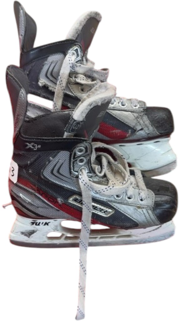 Bauer Vapor X3.0 Ice Hockey Skates Used Size 3 - image 1