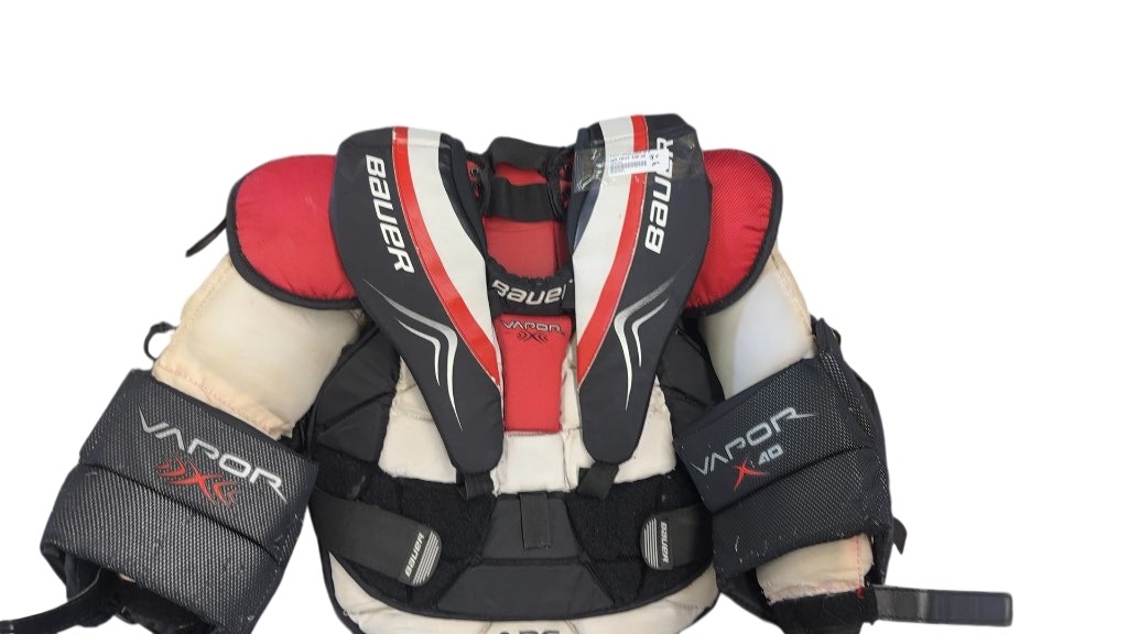 Bauer Vapor X:40 Hockey Goalie Chest Protector Junior Medium Used - image 1
