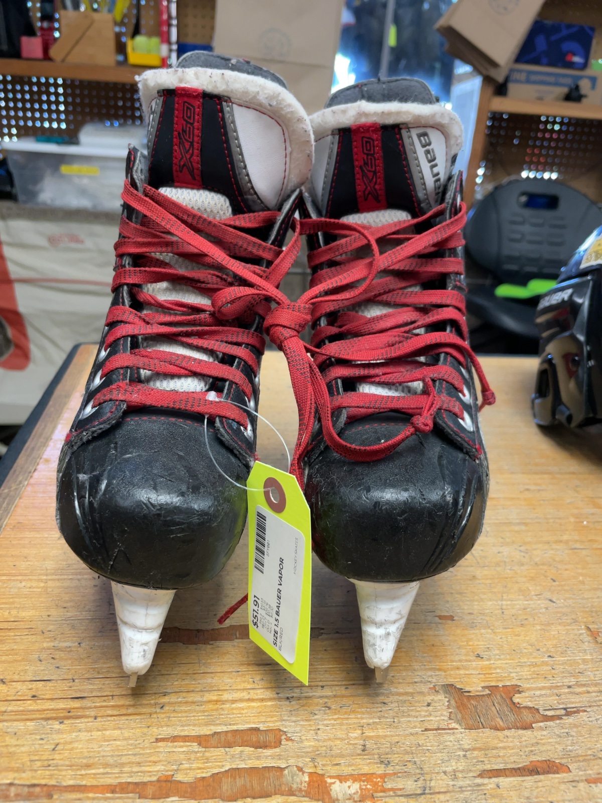 Bauer Vapor X60 Hockey Skates - Size 1.5