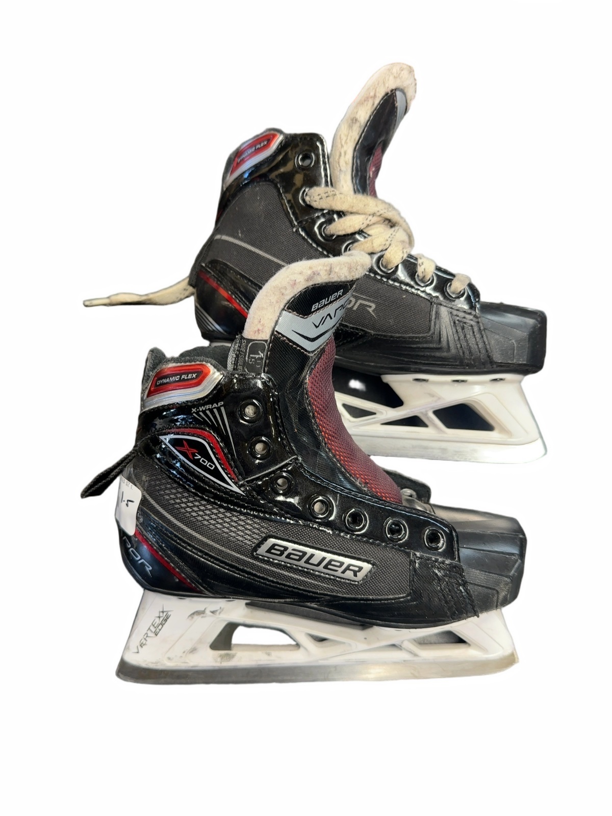 Bauer Vapor X700 Goalie Skates - Size 1.5 - image 1