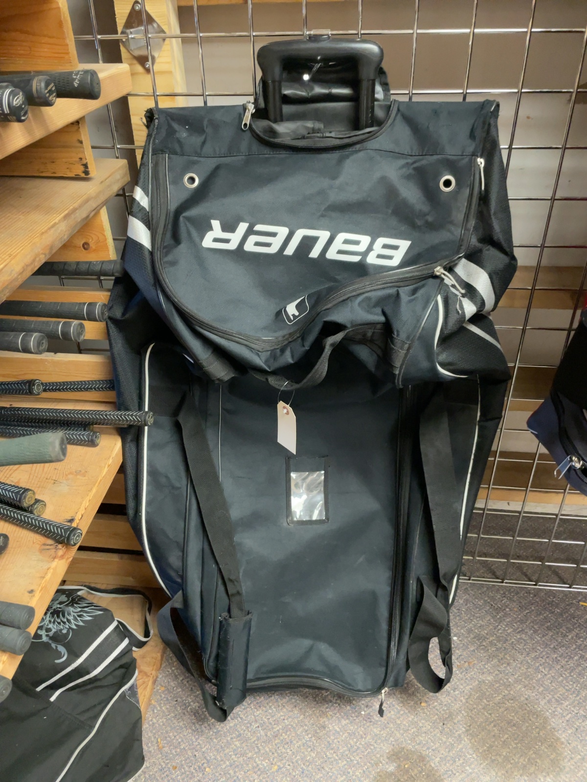 Bauer Wheel Bag Black