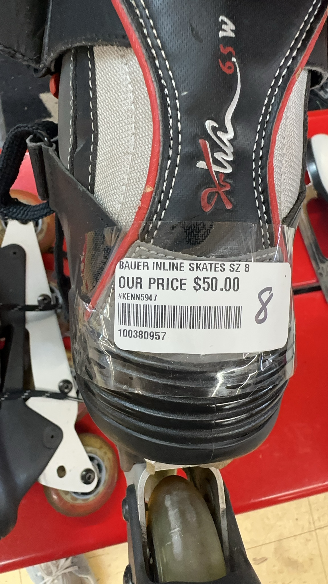 Bauer Xtra 6.5 W Inline Skates - Size 8