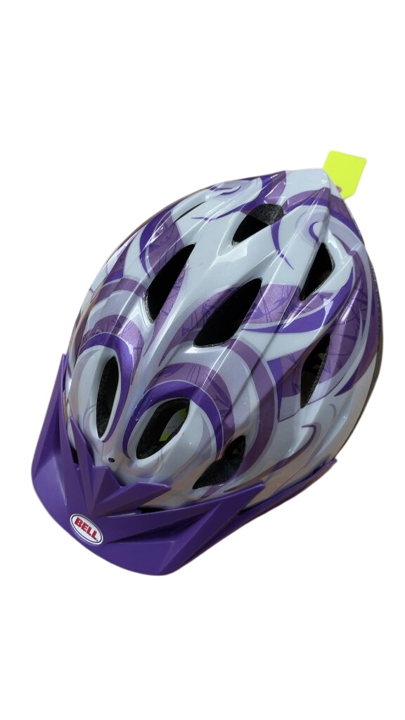 Bell Cycling Helmet - Purple/White - 52-56 cm