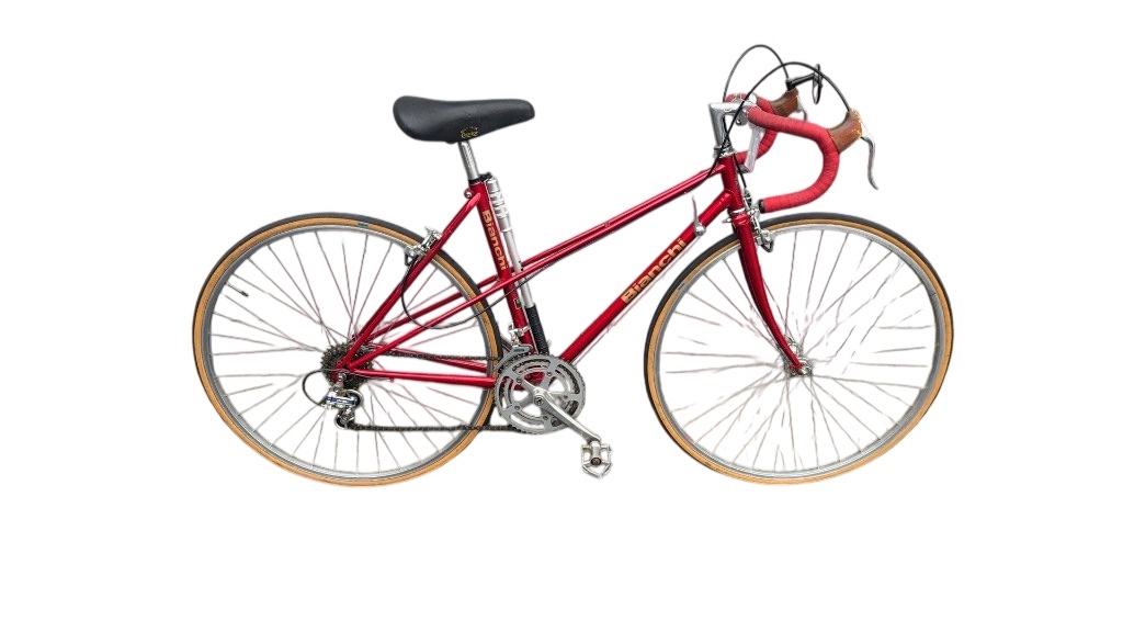 Bianchi Vintage Road Bike 700C Red Used - image 1